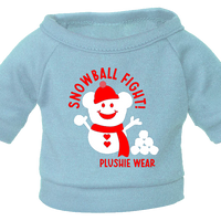 Snowball Fight Plushie Tshirt